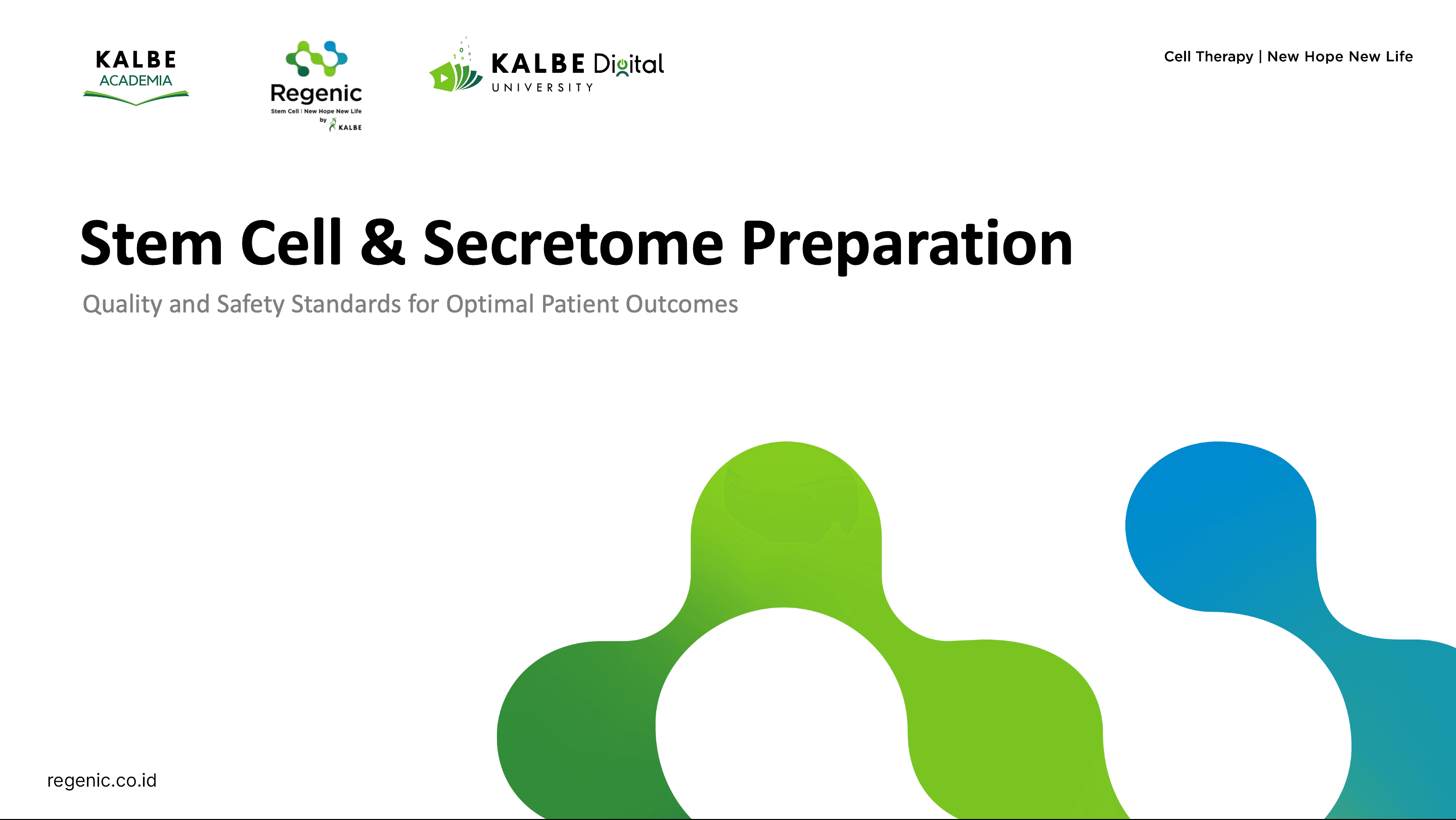 Standar Penanganan Stem Cell & Secretome serta Pharmacovigilance