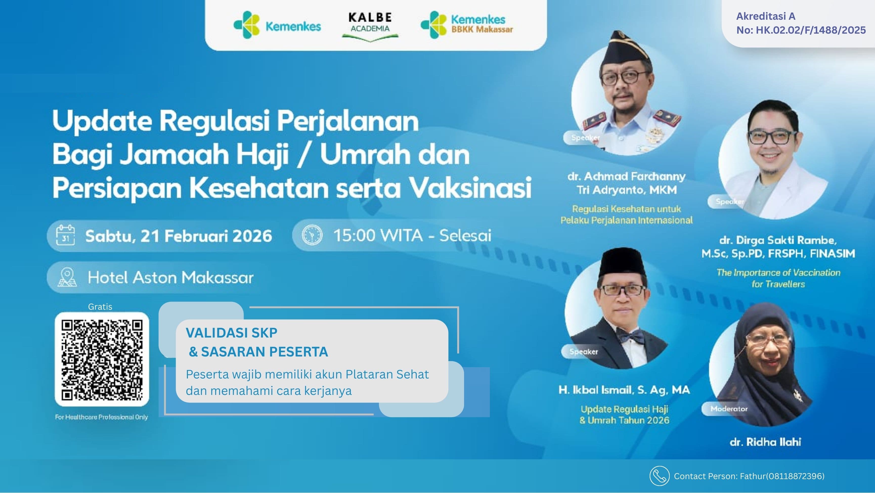 Update Regulasi Perjalanan Bagi Jamaah Haji / Umrah dan Persiapan Kesehatan serta Vaksinasi